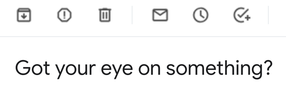 Buffy Email Subject Line